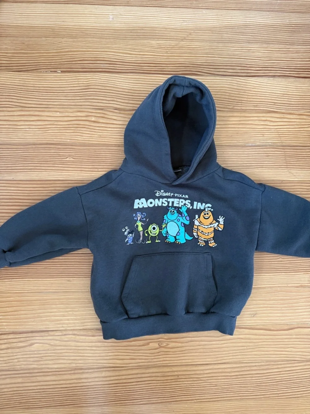 Zara Disney Pixar Monsters Inc. Kids Hoodie Size 3 Years - Picture 1 of 4